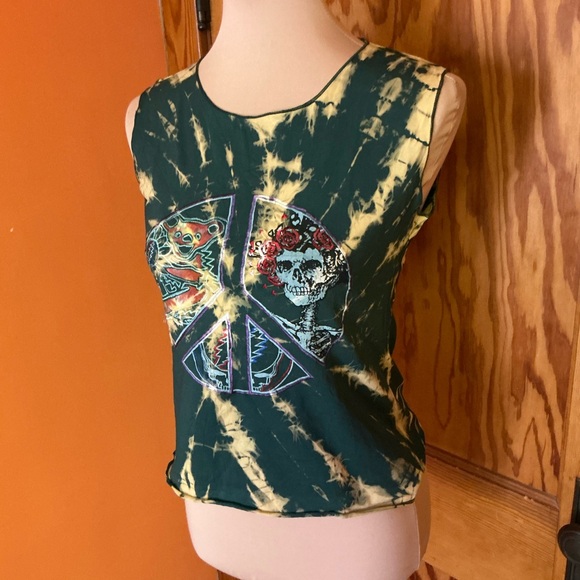The wheel tie dye Grateful Dead top - Picture 7 of 9
